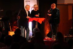Moderator Michael Baute machte sich mit Regina Münch und Karl Hempel Gedanken über Thomas Mann