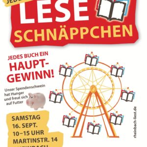 Leseschnäppchen - Wir räumen das Lager, 16.09. Martinstrasse 14 in Rheinbach